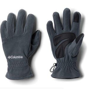 Grey gloves
